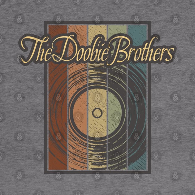 The Doobie Brothers Vynil Silhouette by North Tight Rope